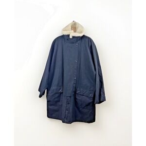 VTG  Australian Outback Waxed Coat Jacket 2X Western Ranch Field WOOL Lined Mint